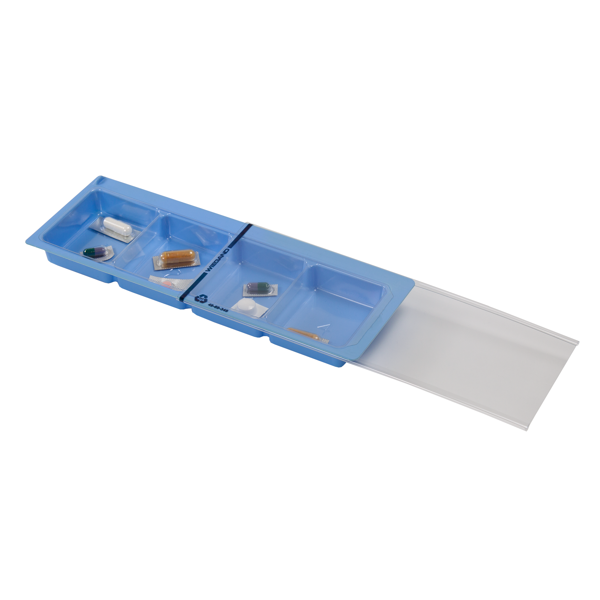 Single Use Inlay Blister with 4 compartments