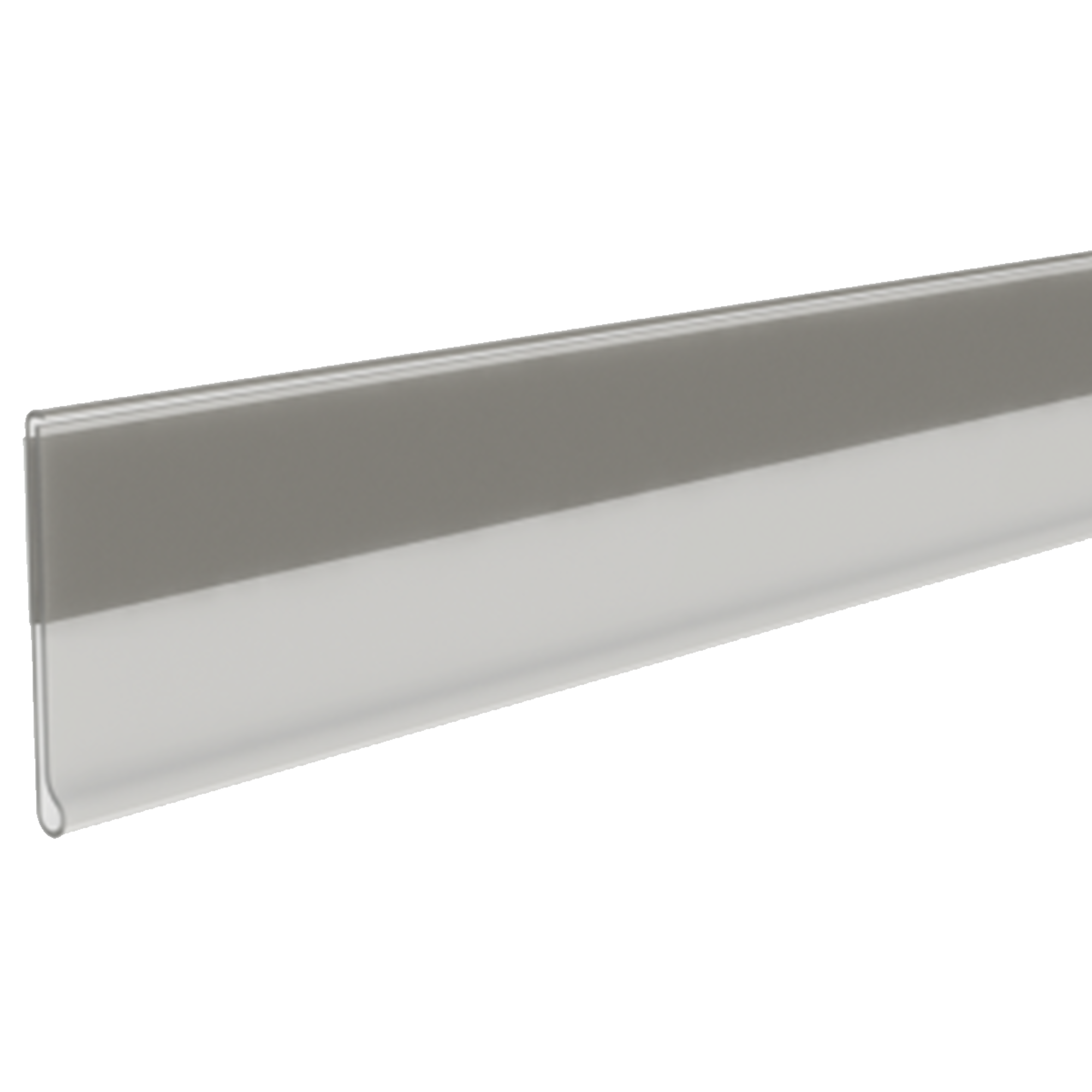 Kartenschiene für Regale, für 26 mm hohe Etiketten