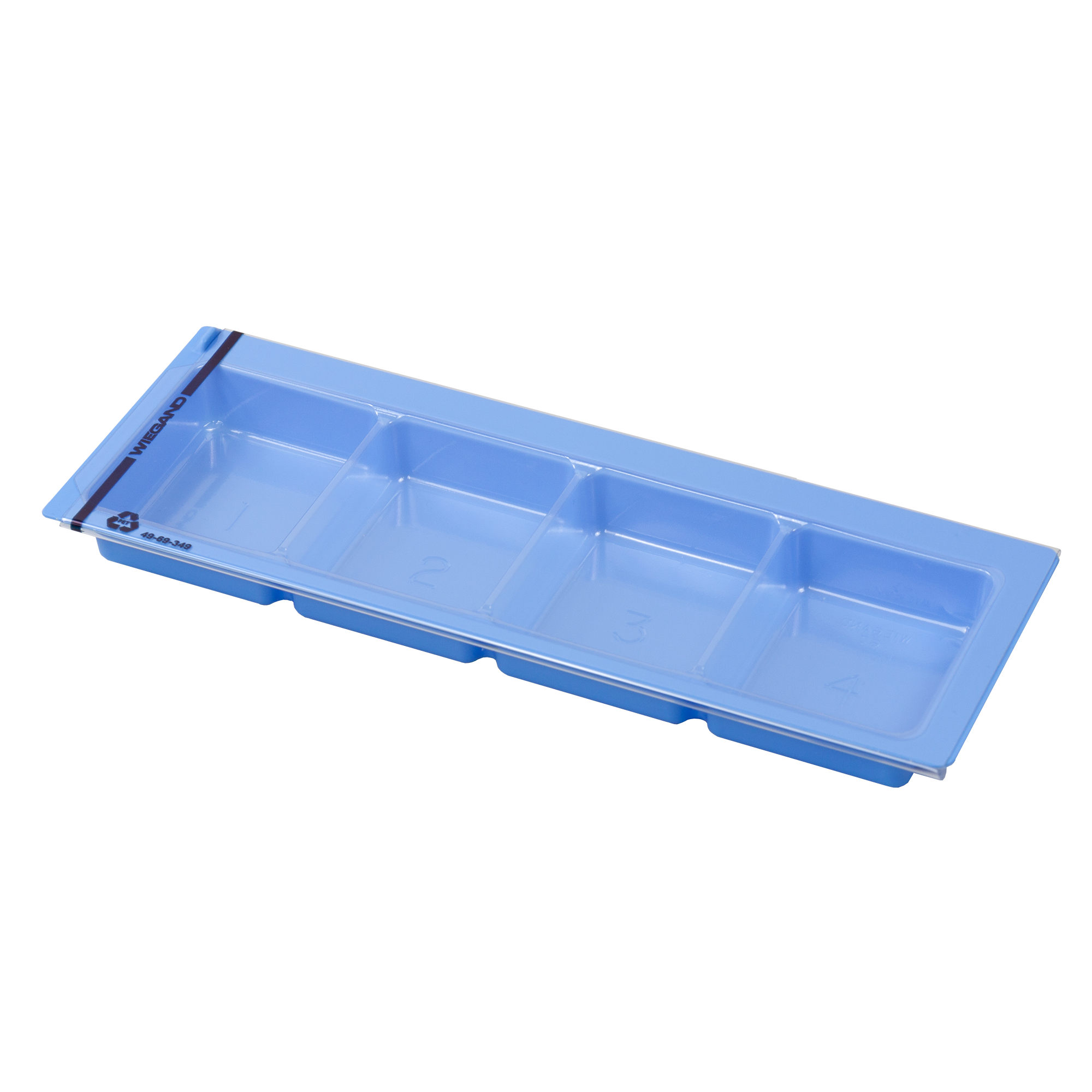 Single Use Inlay Blister with 4 compartments