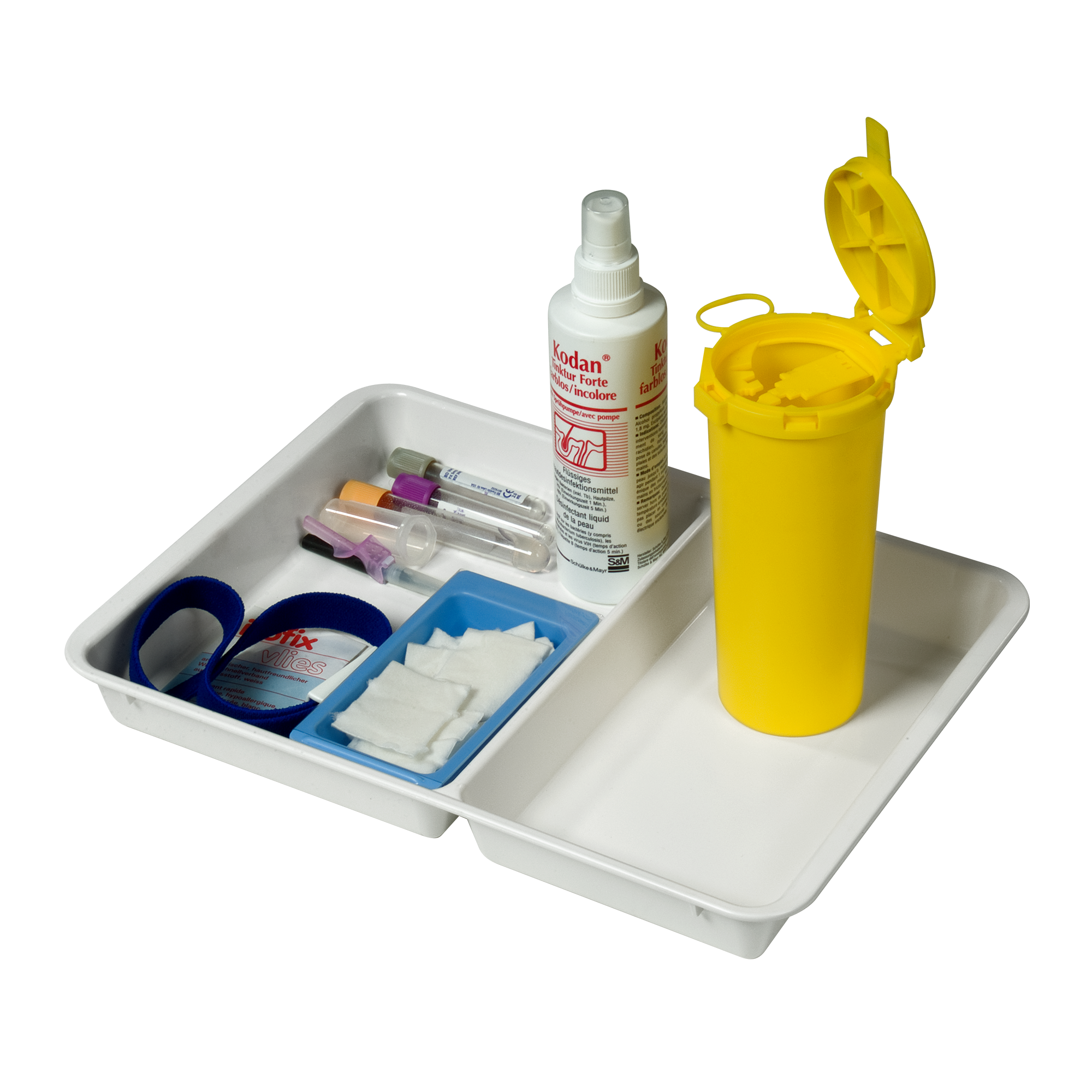 Syringe-Tray, E-Tray with adapter for E-Safe 0.5 l or 2.0 liter