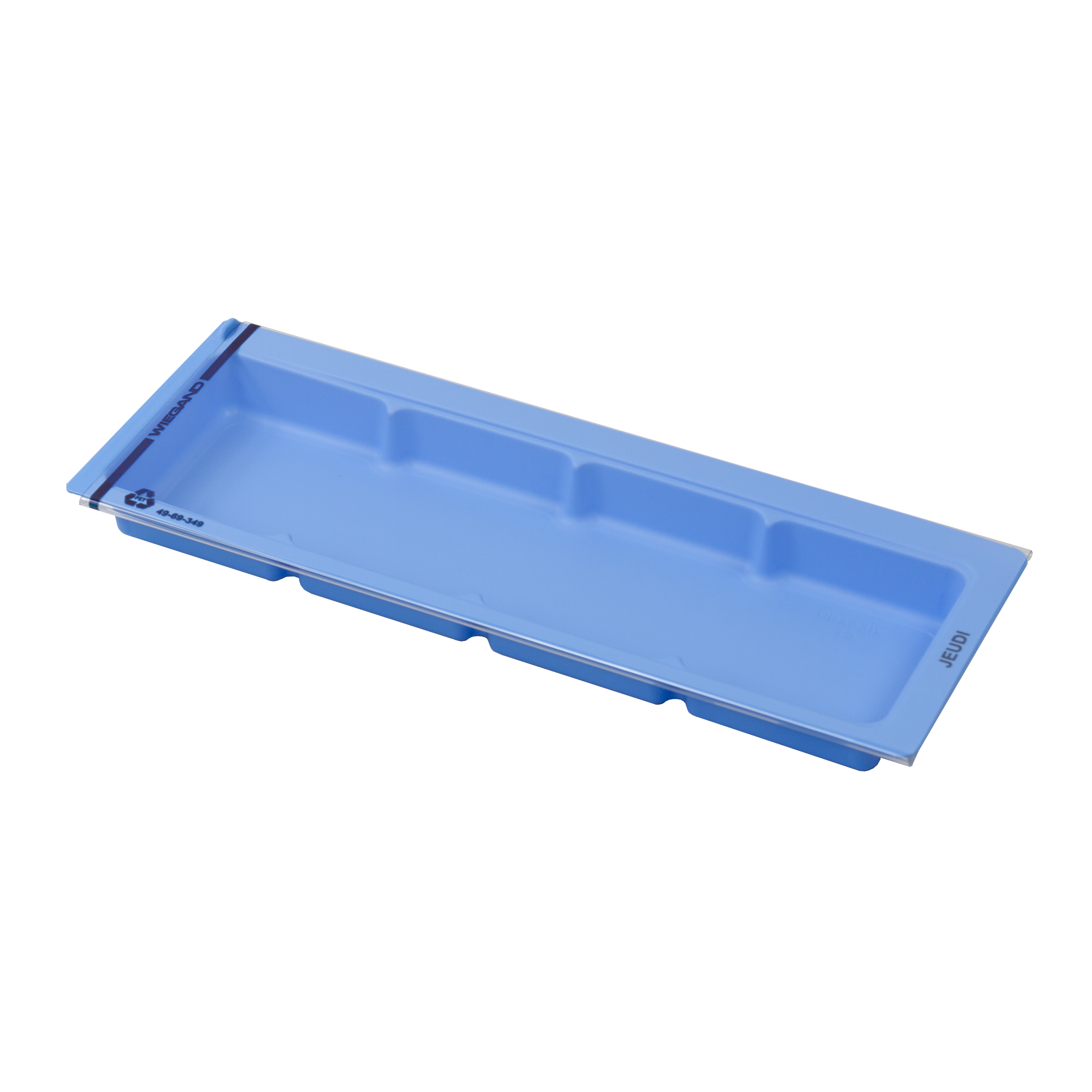 Etiketten mit Wochentagen, in Französisch