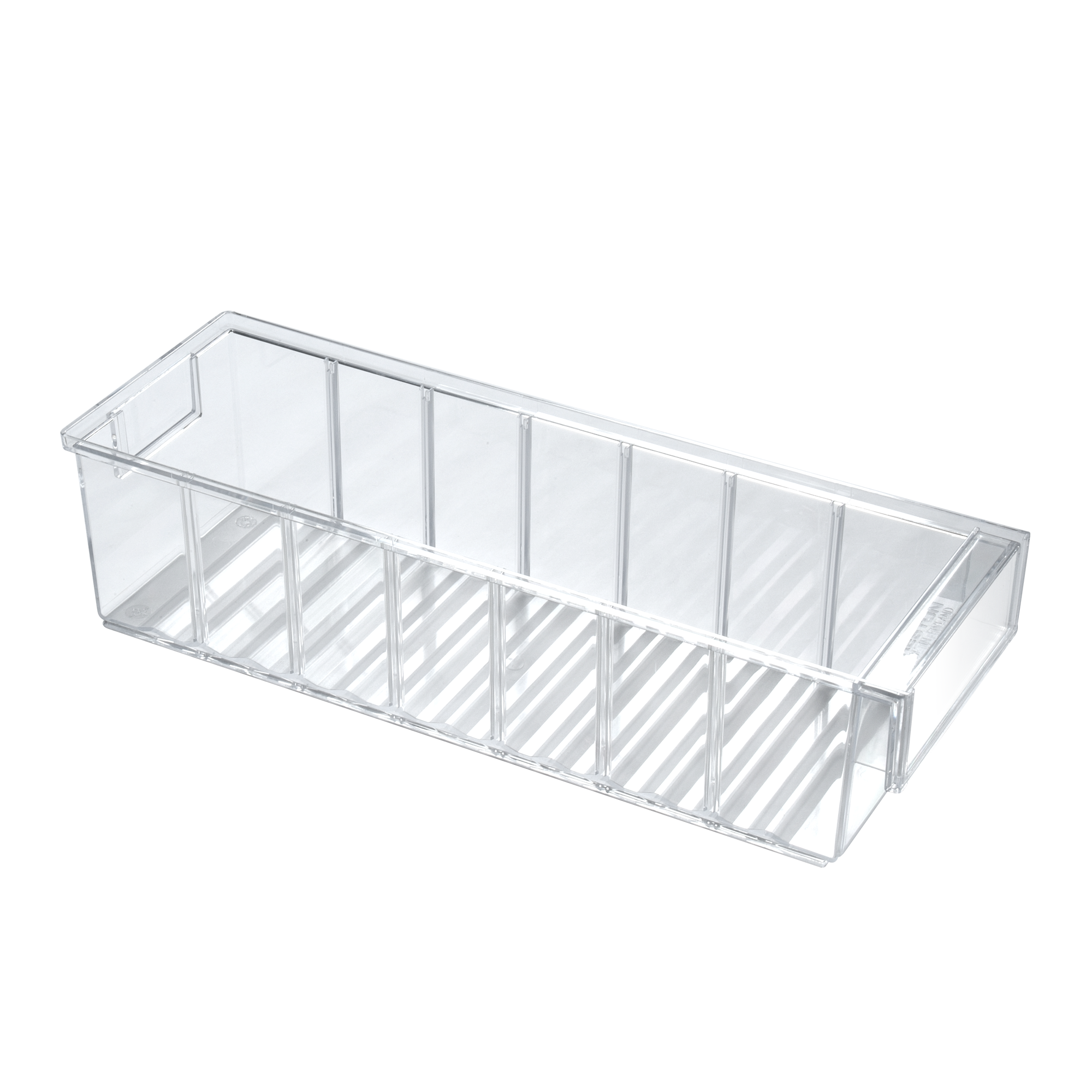 TRESTON container 4015, transparent, 132x400x100mm