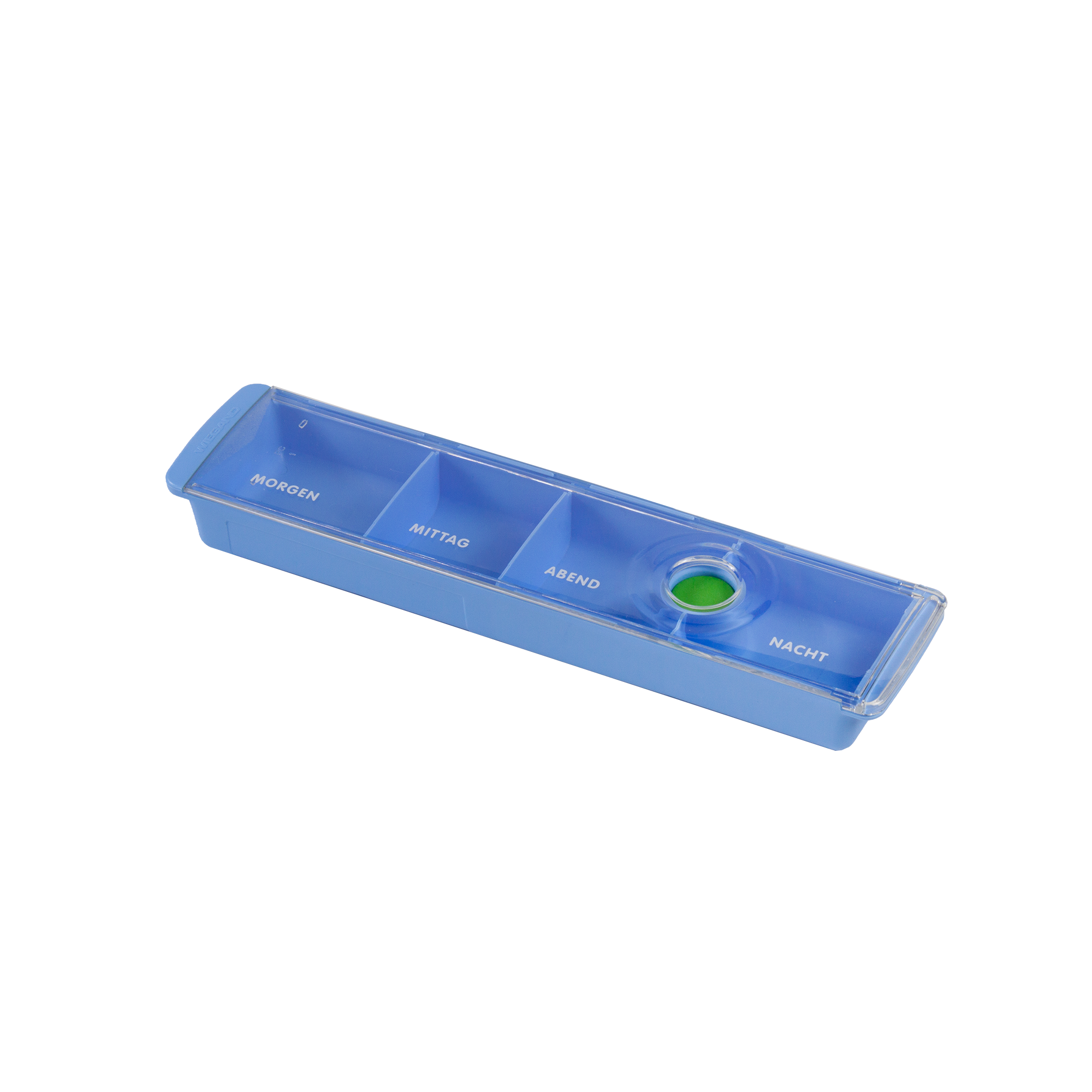 WiBox pro, Tagesdispenser, bedruckt in Deutsch