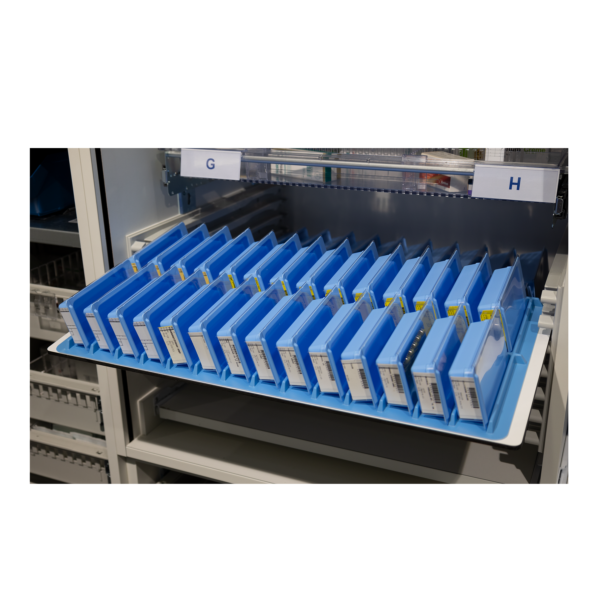 Support pour étagères pour PharmaBox petites