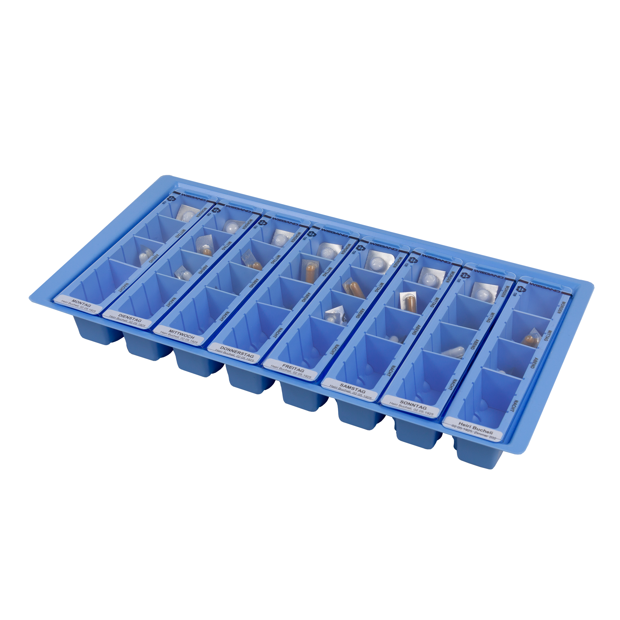 Distribution tray for MediDispenser 131/139 and MediCups