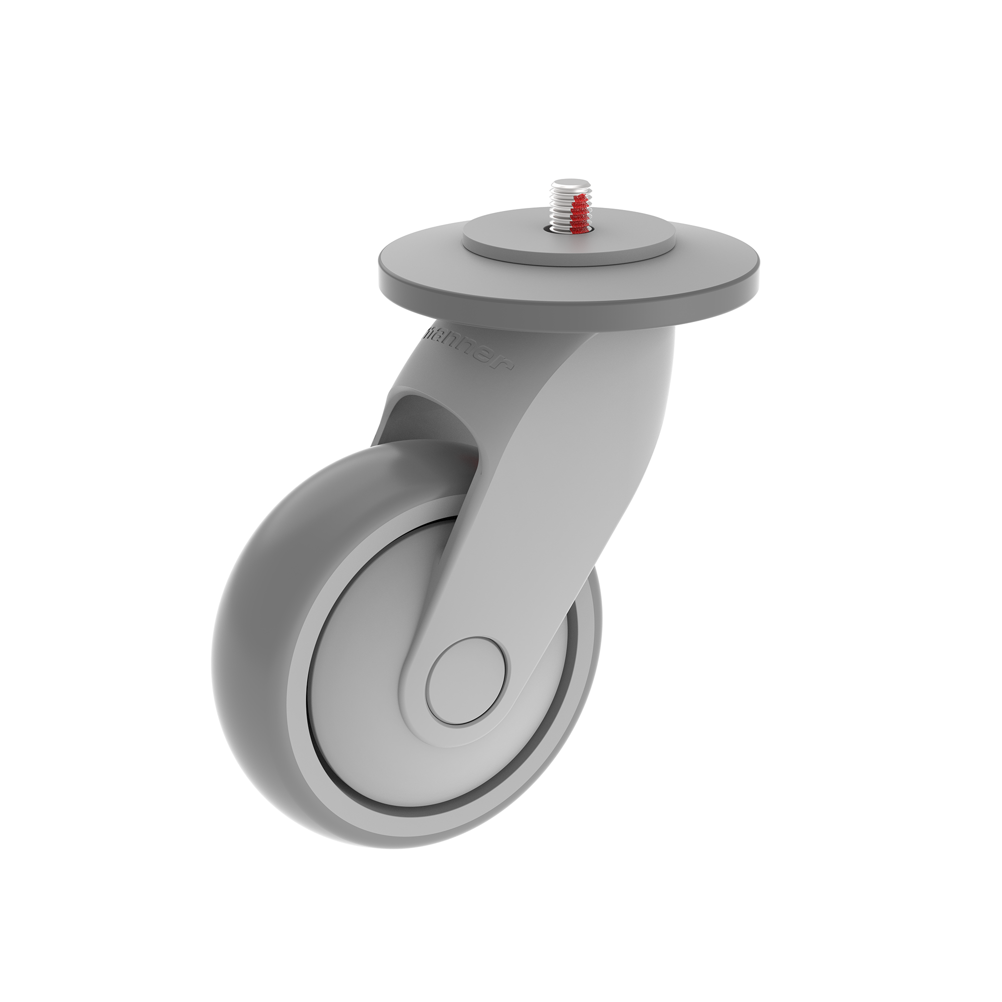 Swivel castor wheel set plastic ø100mm