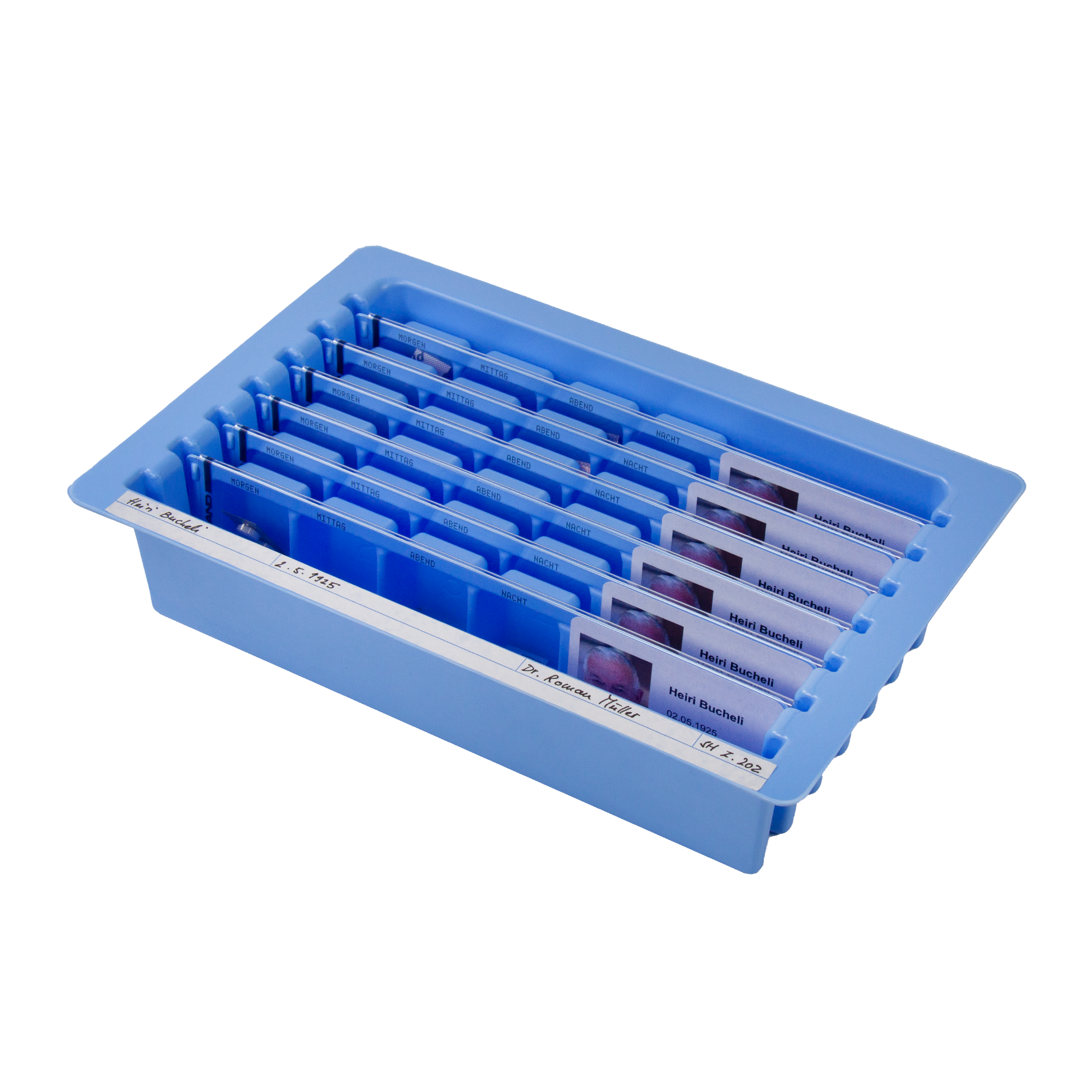 Wochenbehälter für Dispenser 11/19